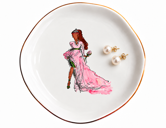 Lady Rose Trinket Dish