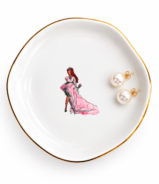 Lady Rose Trinket Dish