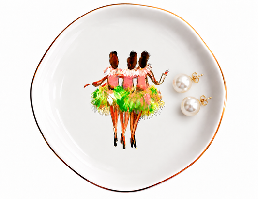 “Dancing Pearls” Trinket Dish